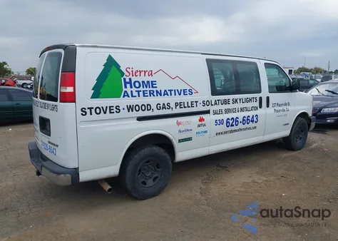 2005 Chevrolet Express из США, поврежденный, VIN 1GCGG29V451114511